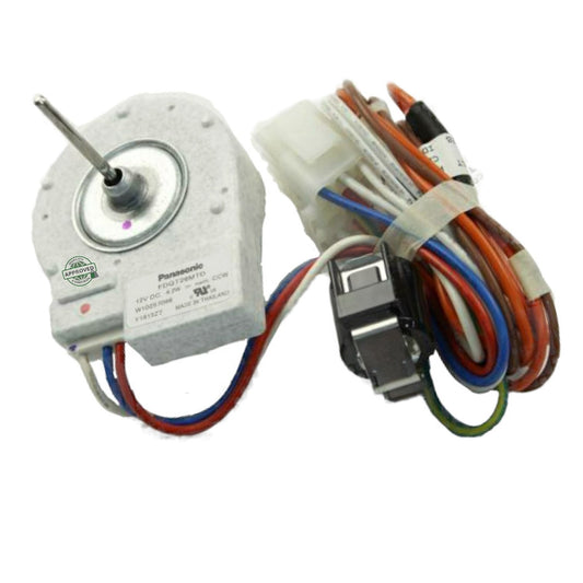 GlobPro PD00034178 EAP11728128 AP5988927 PS11728128 Fridge Evaporator Fan Motor 4 terminals 1" ¾ shaft length Approx. Replacement for and compatible with Maytag Heavy DUTY