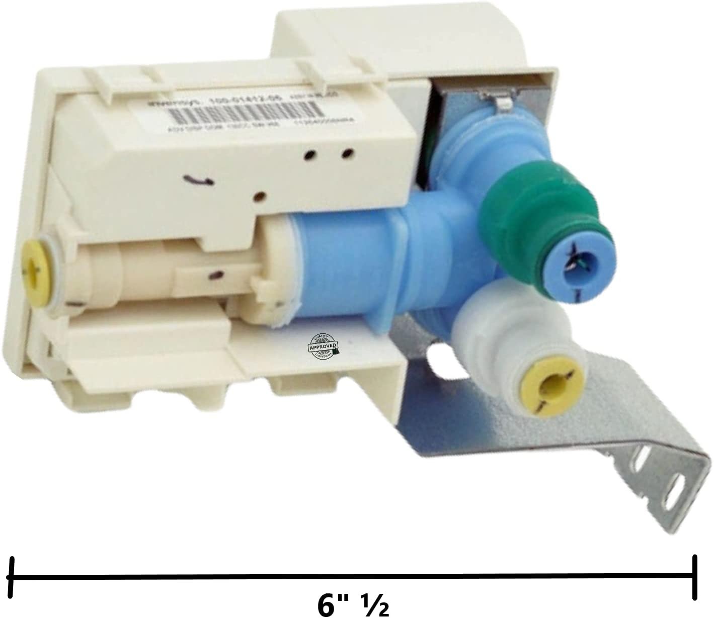 GlobPro 2321753 100-01546-00 1469304 Fridge Water Inlet Valve 6" ½ length Approx. Replacement for and compatible with Kenmore Whirlpool Maytag Heavy DUTY
