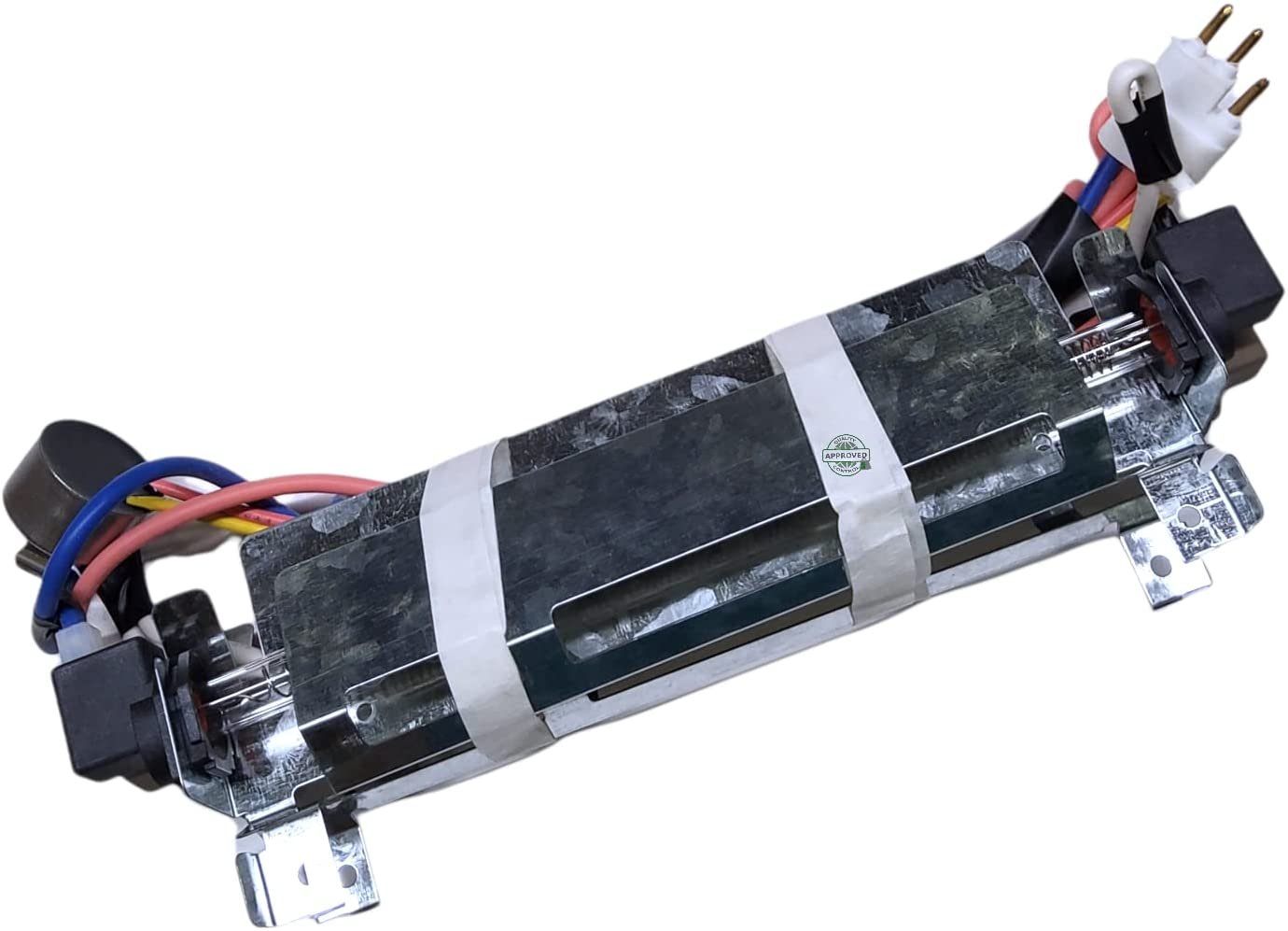 GlobPro WR51X442 Fridge Defrost Heater Kit 9" length Approx. Replacement for and compatible with General Electric Heavy DUTY