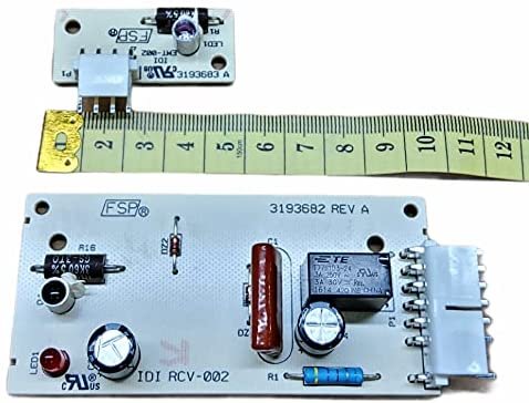 DrEquipUS W10757851 Ice Level Power Control Board Kit Replacement for and compatible with Whirlpool KitchenAid Heavy DUTY