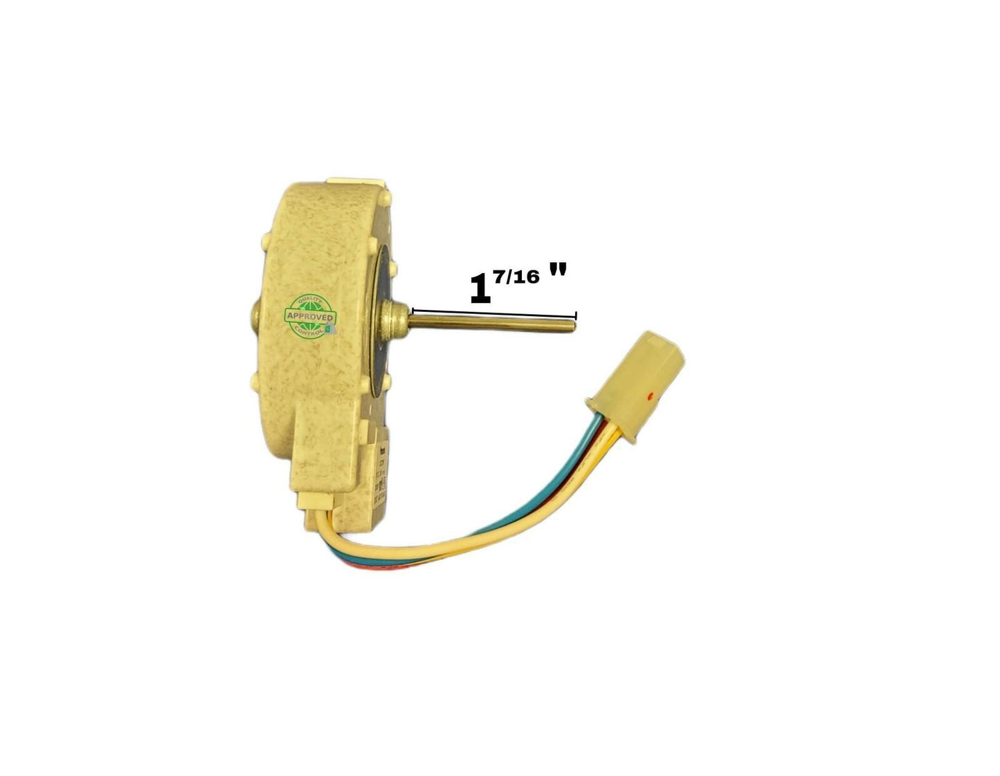 GlobPro 8201589 Evaporator Fan Motor Kit 1" 7/16 shaft length - approx. Repla...