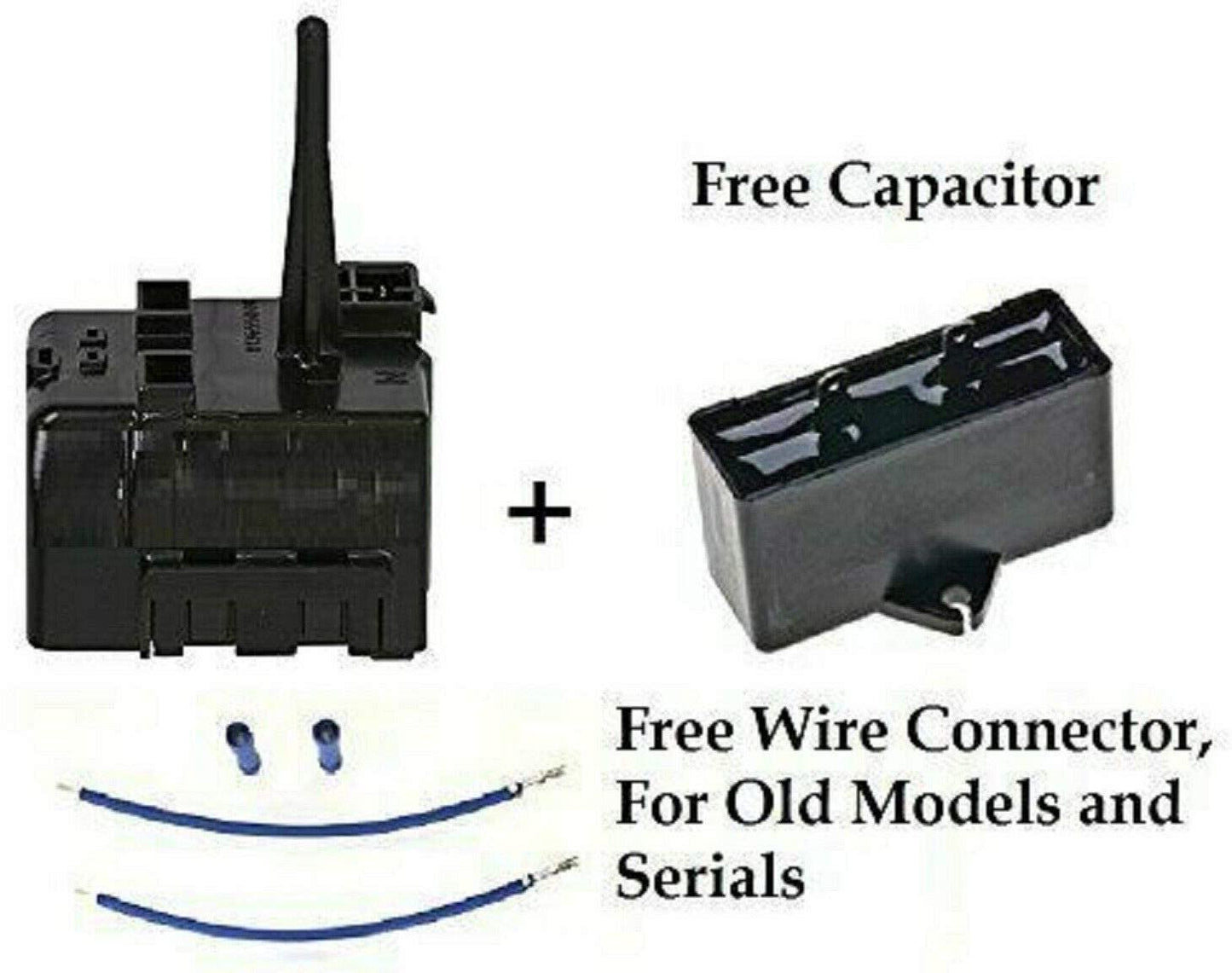 Global Solutions 3ARR5585F1E Start Capacitor Wl for Whirlpool Refrigerator