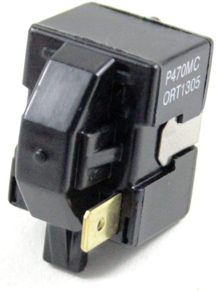 Global Solutions Refrigerator Compressor Relay 1 Pin Compatible PS3603349