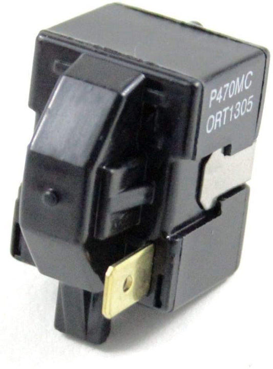 Global Solutions Refrigerator Compressor Relay 1 Pin Compatible PS3603349