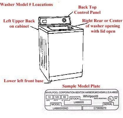 MD GE General Electric Hotpoint RCA Kingston Washer timer includes free knob WH12X10490 WH12X10424 011-100067-01 100067 175D6347P006 175D6347P031 only for models in description