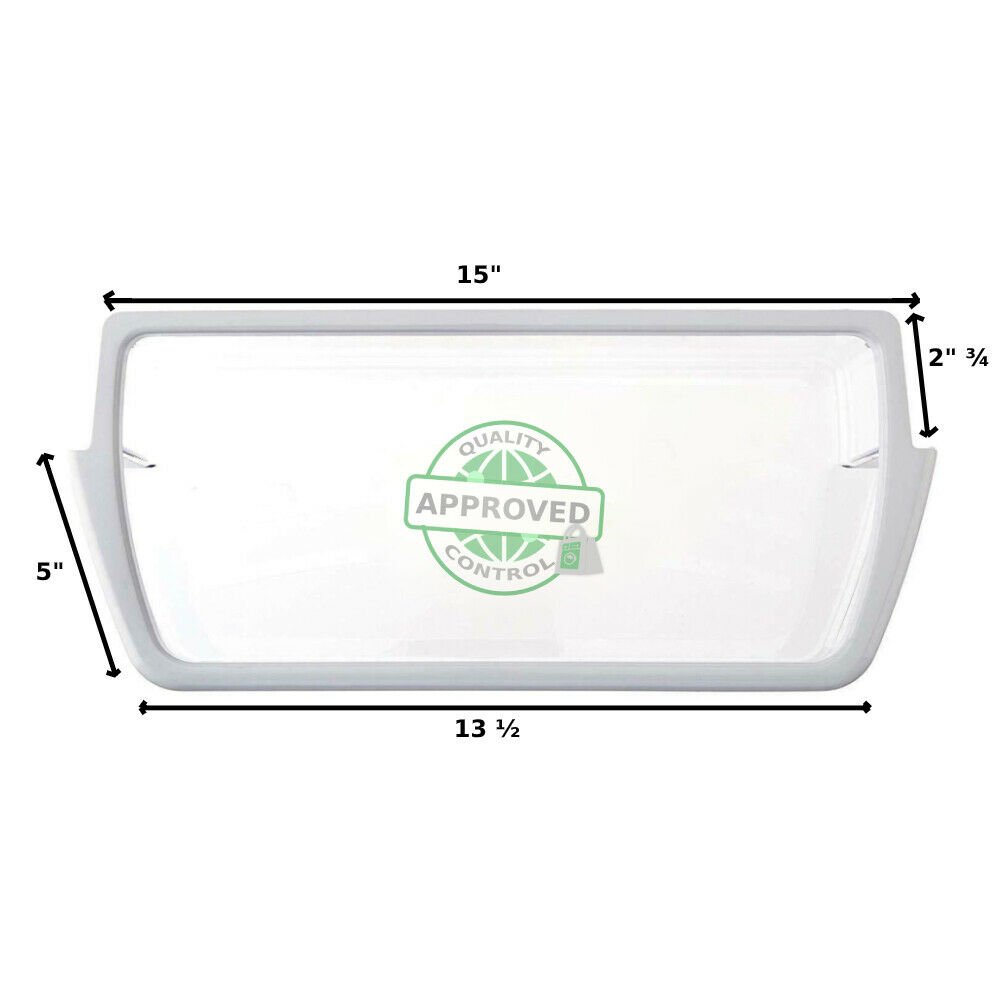 Glob Pro Door Shelf Bin Clear Plastic comes with frame 2179575, 21796