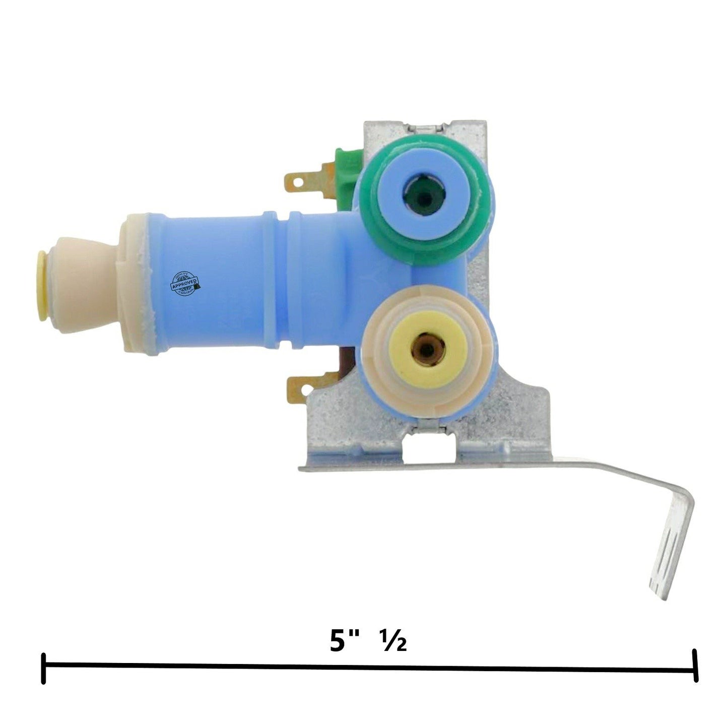 GlobPro AP6016381 1546655 PS11749668 EAP11749668 Fridge Water Inlet Valve 5" ½ length Approx. Replacement for and compatible with Kenmore Whirlpool KitchenAid Maytag Heavy DUTY