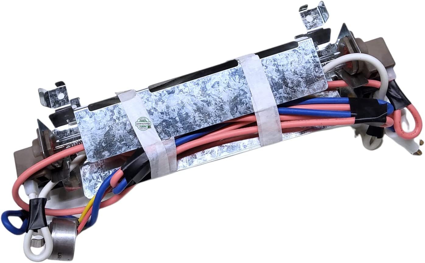 GlobPro WR51X442 Fridge Defrost Heater Kit 9" length Approx. Replacement for and compatible with General Electric Heavy DUTY