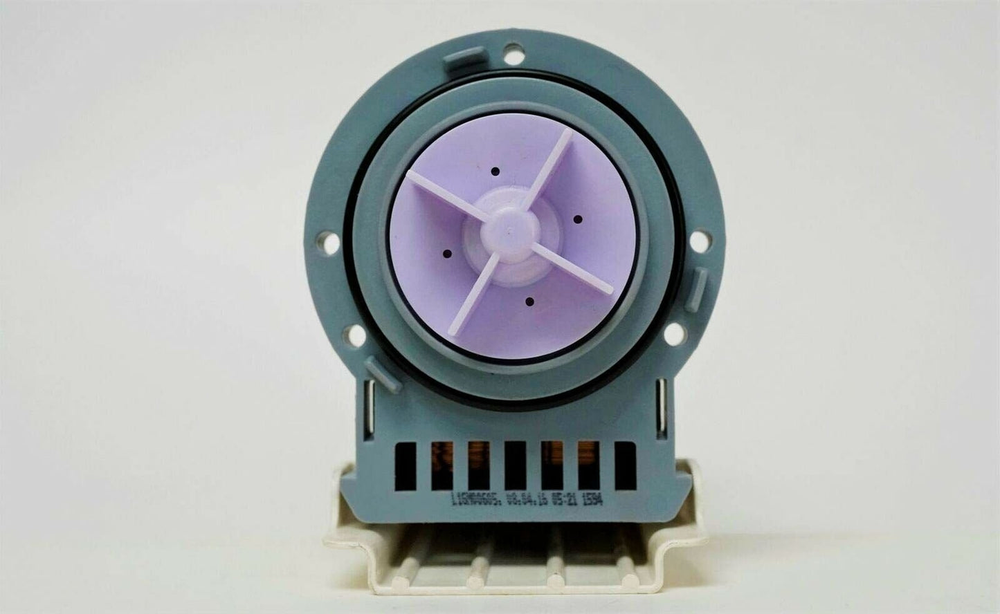 Front Load WASHER WATER PUMP MOTOR 461970201671-46197020148 ONLY MOTOR, 4 Bla...