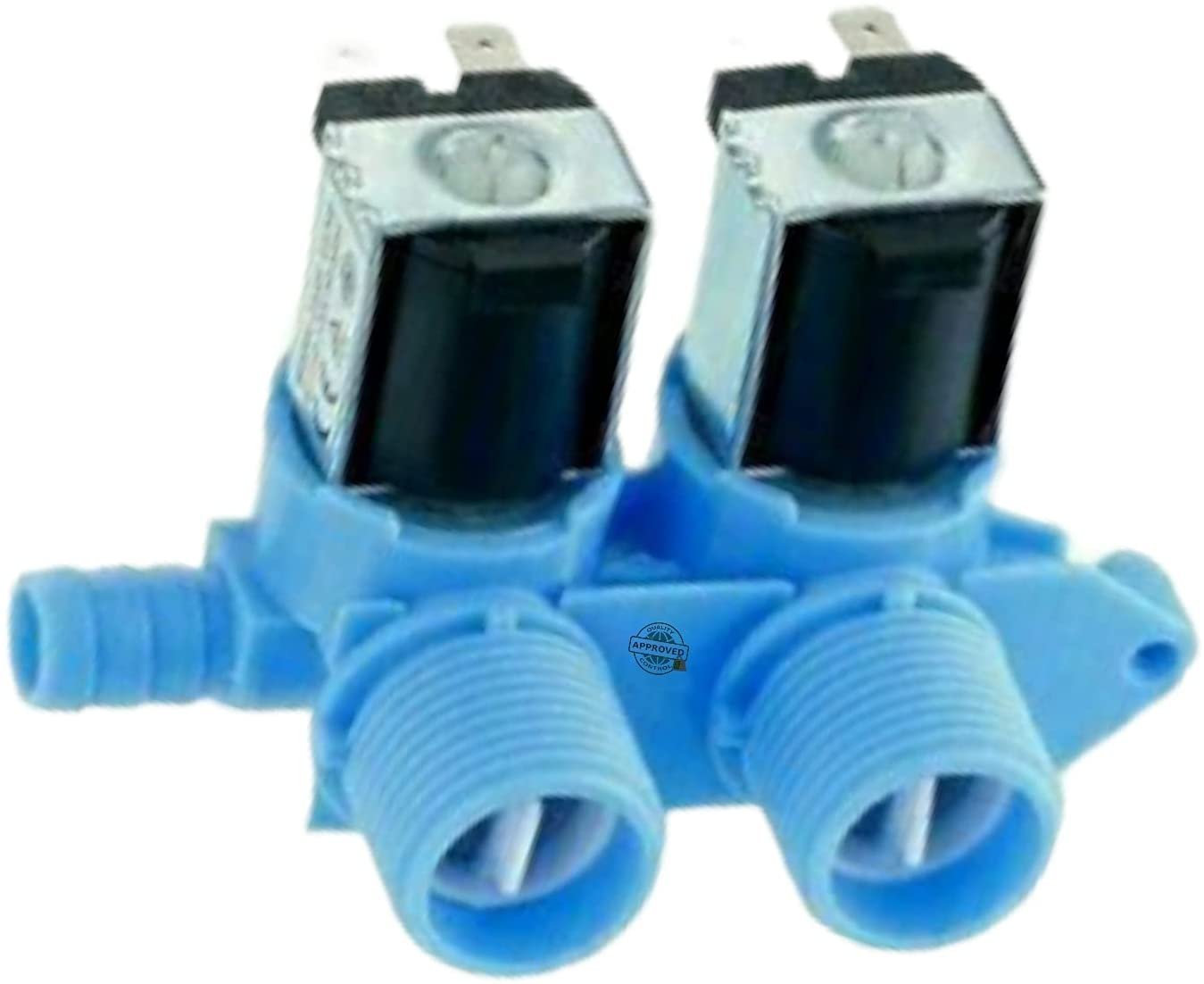 GlobPro WPW10356257 Washer Water Inlet Valve 5" length Approx. Replacement for and compatible with Kenmore Maytag Amana Whirlpool Heavy DUTY