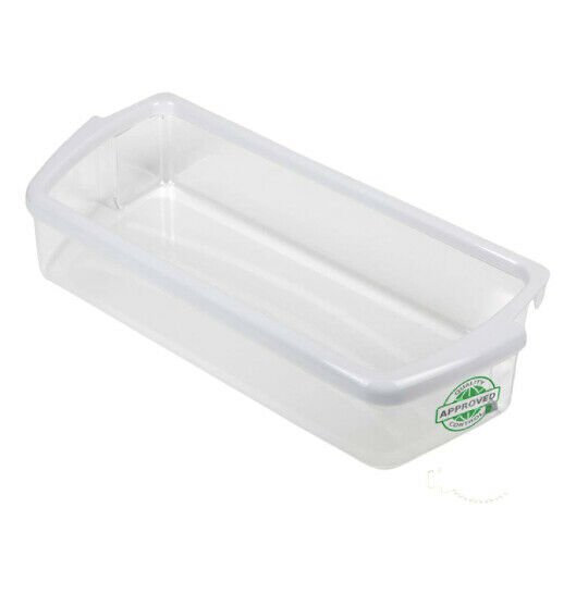 2-3 Days Delivery - Door Shelf Bin Clear Plastic comes with frame WPW10321304