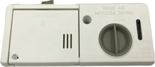 GlobPro WPW10428214 Diswasher Detergent dispenser 9" length Approx. Replacement for and compatible with Whirlpool Heavy DUTY